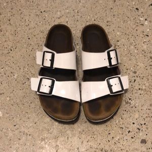 Limited edition White patent Birkenstock like new